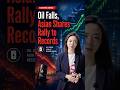 Oil Falls, Asian Shares Rally to Records #worldnews #brentcrude #aistocks #semiconductor