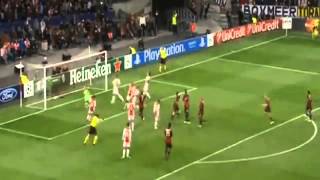 Mario Balotelli Penalty Goal Ajax 1-1 Ac Milan