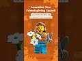 Surprise Friendsgiving Dinner Guest 😮 | Funny LEGO Minifigures #Shorts