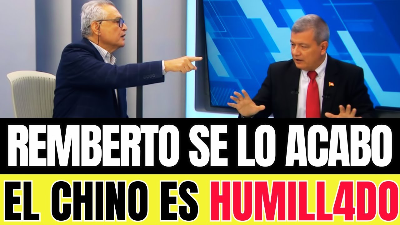 Remberto En DEBATE Hizo Llorar AL CHINO FLORES 😱