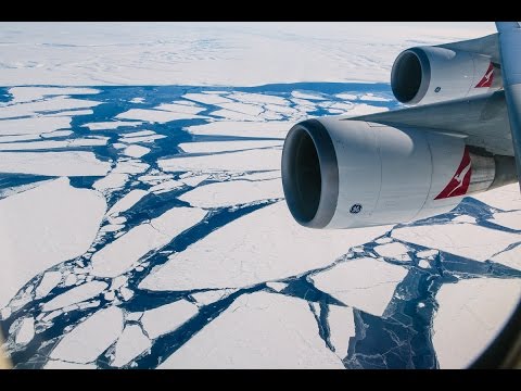 Hear what people say about flying over Antarctica