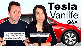 Everyone wants to know that! Q&A about Tesla Vanlife