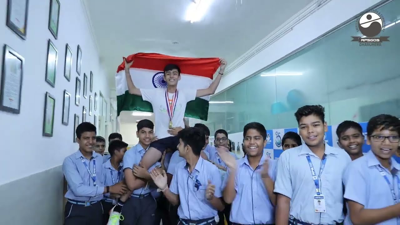 Gold for India! RPS School Dharuhera's Kartik Suhag Shines in Uganda
