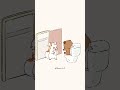 【ゆる～～い手書きアニメでほっこりする？】ああ～～行かないで！！　#てnこ #ぽnきち #アニメーション