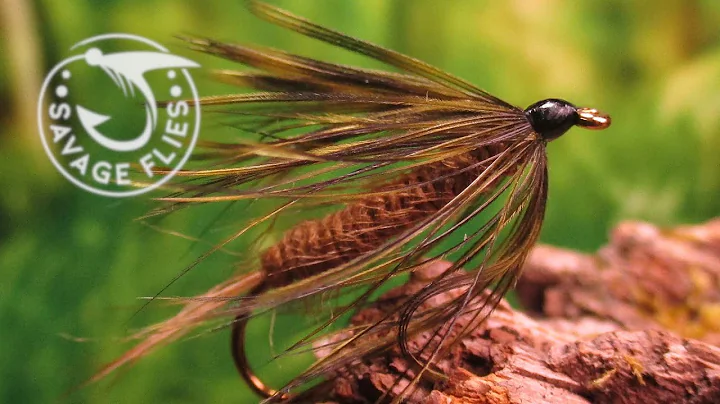 Fly Tying an Olive Burlap (Streamer or Steelhead P...
