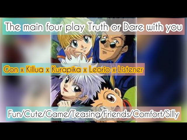 HxH Main four Leorio Kurapika Gon Killua