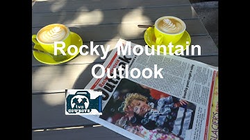 Two Cowboys on a Journey: Small Town Newspaper - Rocky Mountain Outlook, Canmore, Alberta