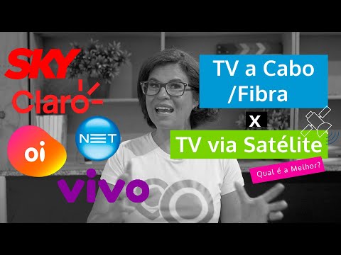 Vídeo: Diferença Entre TV A Cabo E TV Digital