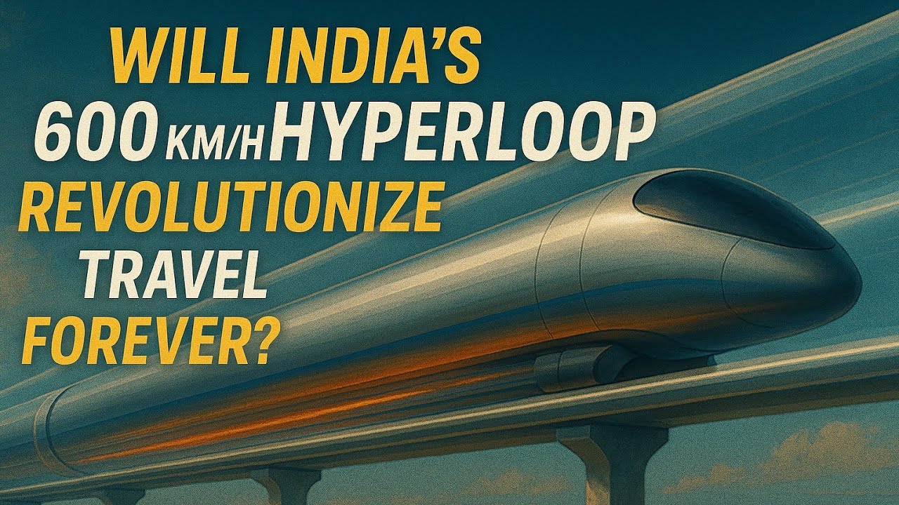 Will India's 600 km/h HYPERLOOP Revolutionize Travel Forever? - YouTube