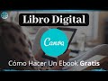 Hacer un Ebook en Canva | Cómo hacer un Ebook (libro digital) gratis en Canva