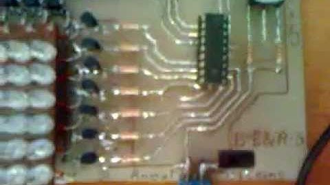 MY RED 7x5 LED MATRIX