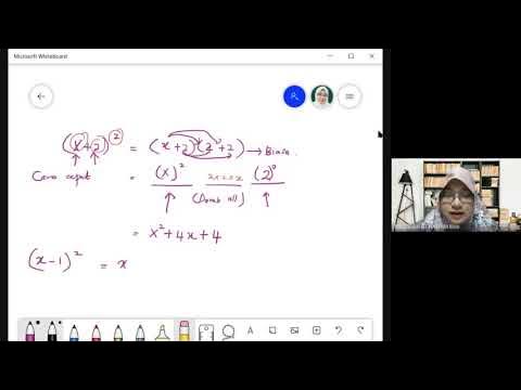PTRS Matematik  Ungkapan Dan Persamaan Kuadratik Dalam Satu