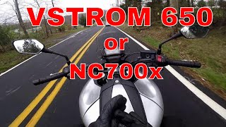 vstrom 650 vs nc700x