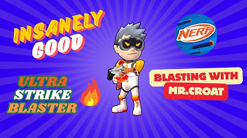 NERF Superblast – Playing Solo with Ultra Strike Blaster!