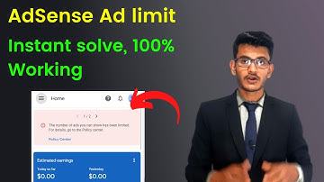 AdSense ad limit solution || Google Adsense Ads Limit Problem Solved - 2021 Hindi [Daily website]
