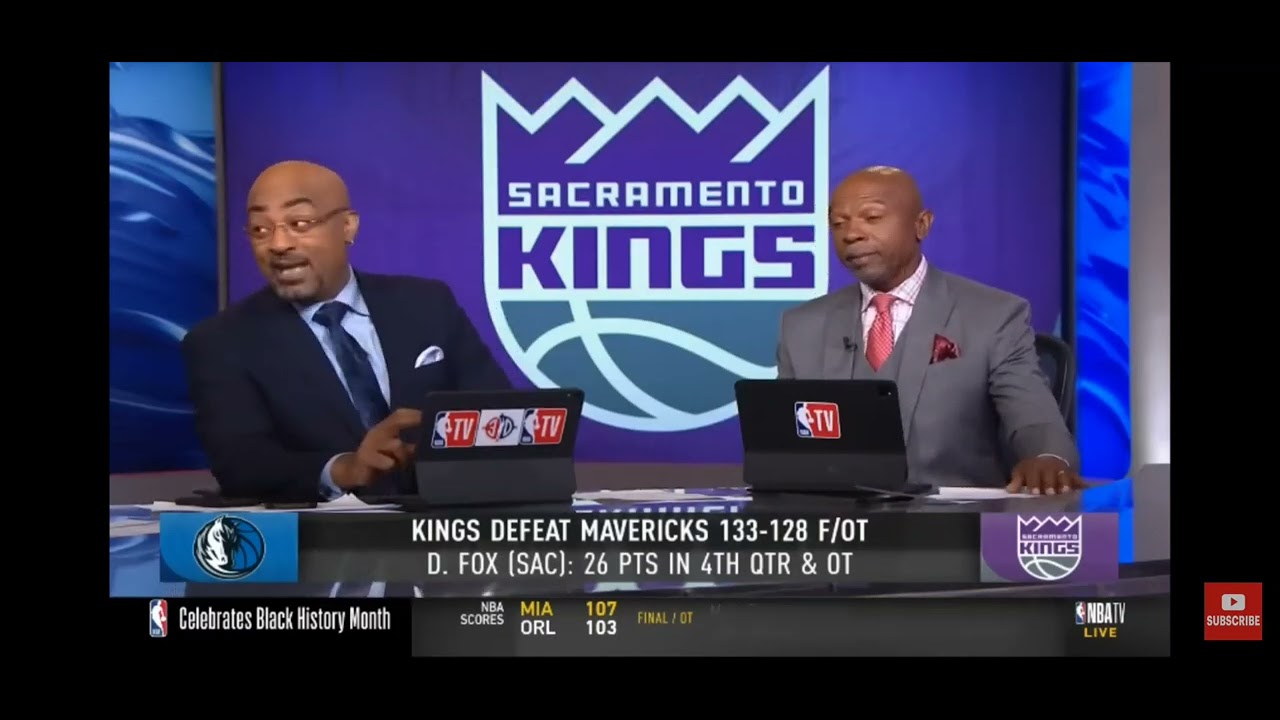 "This Kings team is really good. It's not a fluke. They are a really good basketball team."