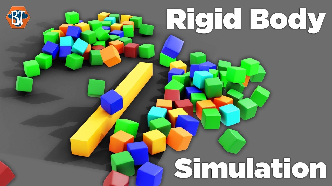 Blender 2.81 - Easy Rigid Body Tutorial - YouTube