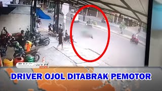 Driver Ojol Ditabrak Pemotor di Medan Driver Ojol Ditabrak Pemotor di Medan