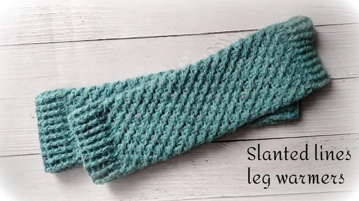 Easy Crochet Tutorial: Adult Size Leg Warmers