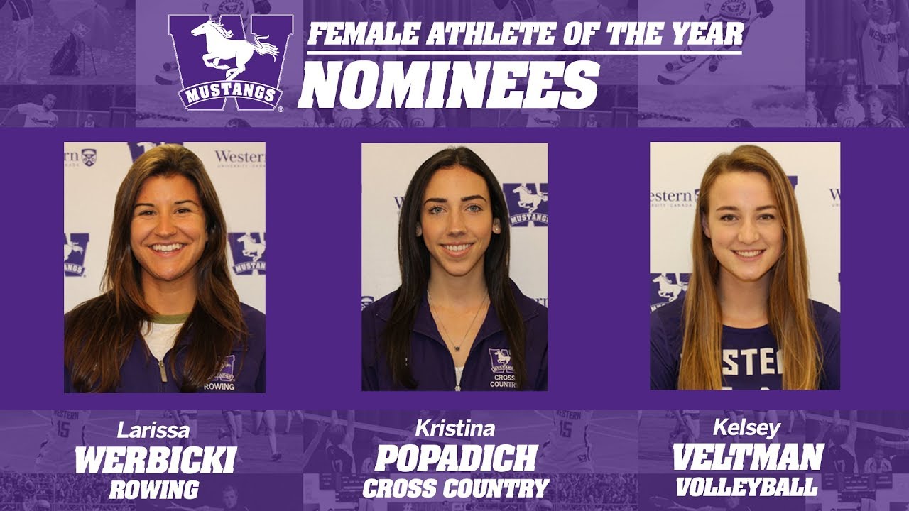 2018 Western Female Athlete of the Year Nominees