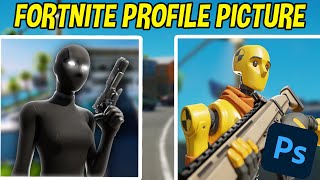 HOW TO MAKE A FORTNITE PROFILE PICTURE | Photoshop