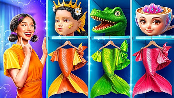 Cách Trở Thành Tiên Cá Trong Tù! Từ Búp Bê Squid Game Thành Tiên Cá Nổi Tiếng!
