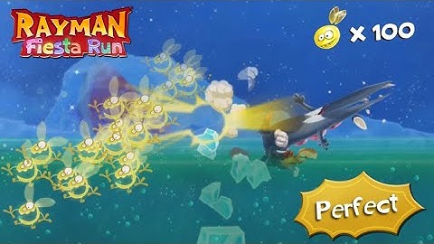 Rayman Fiesta Run - Level 20: Flying Fish (Perfect / 100 Lums)