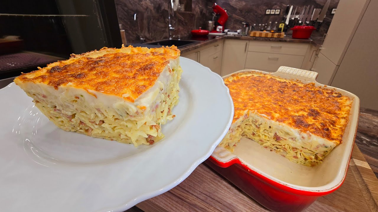 Sonkás kocka besameles változat  6 főre @szokykonyhaja