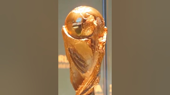 What is the World Cup Trophy Made Of?