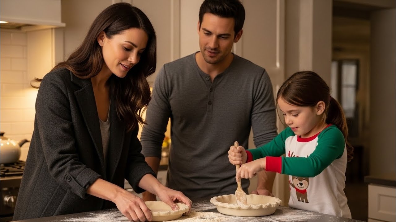 Christmas Eve Surprise: Dad Sees Ex-Wife Again — Daughter’s Two Words Melt Hearts