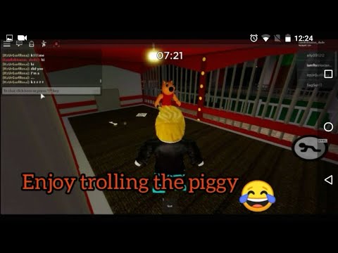 How To No Clip Into Foxy S Cage In Piggy Roblox Youtube