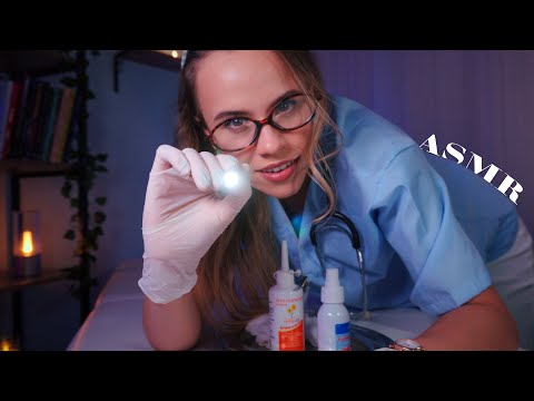 ASMR Enfermeira Sensorial Noturna te causa SONO e ARREPIOS no plantão 🏥