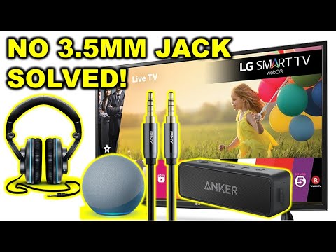 CONNECT Ear Phones To TV With No Headphone Jack - How To CONVERT Digital To Analogue