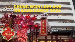 Chung Wah Lion Dance Association Jong Performance - Day 1 - Crown Perth W.A 2024