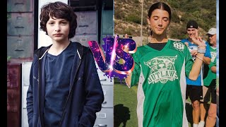 Charli D&#39;Amelio Vs Finn Wolfhard Transformation From baby to Now