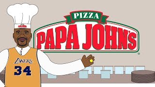 Papa John's TV - Shaq Commercial