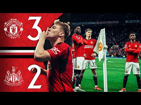 Mainoo, Amad & Hojlund Fire Home 🔥 | Man Utd 3-2 Newcastle | Highlights