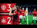 Mainoo amad  hojlund fire home   man utd 32 newcastle  highlights