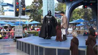 Great for starwar fans, and their kids, your kid can get a chance to
fight realistic looking darth vador, have time. the jedi master is
funny and...