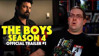REACTION! The Boys Season 4 Trailer #1 - Amazon Prime Video Series 2024