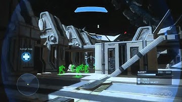 Halo 4 Forge World "Impact" Map Walkthrough
