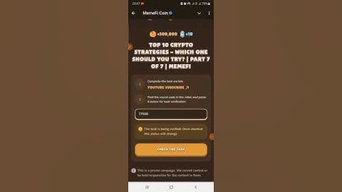 Top 10 Crypto Strategies - Which One Should You Try  Part 7 Of 7  Memefi code
