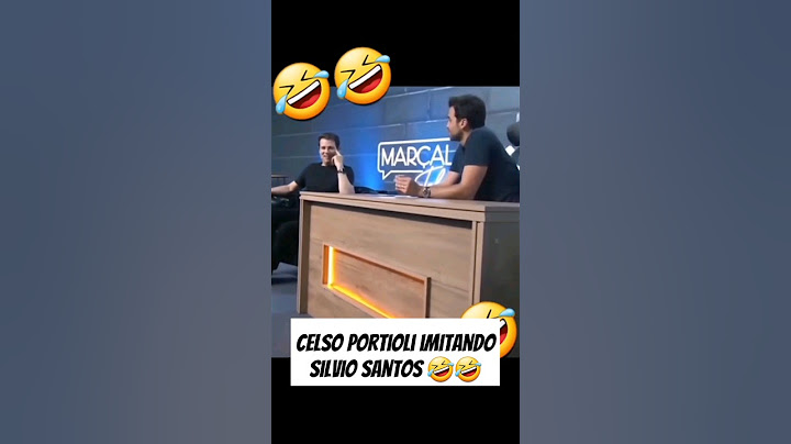 Celso Portioli imitando Silvio Santos #pablomarçal #celsoportioli