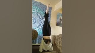 Headstand practice today