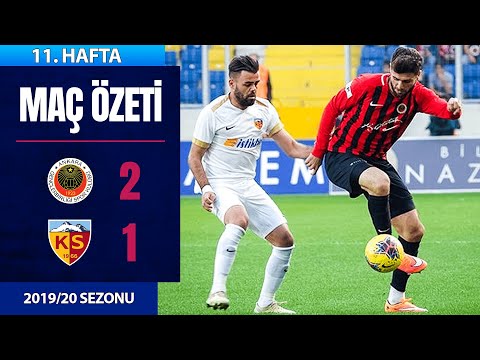 ÖZET: Gençlerbirliği 2-1 Kayserispor | 11. Hafta - 2019/20