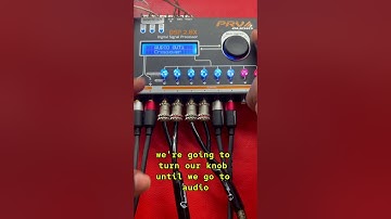 How to tune a dsp. PRV 2.8x Digital signal processor. High and low pass filter settings #caraudio