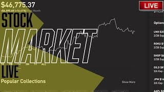 PANIC @ The trade floor  - Stock Market LIVE, Live Trading, Stock News
