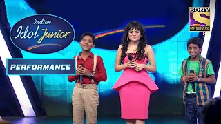 Aditi ने Contestants के साथ मिलकर किया 'Choomantar' पर Perform | Indian Idol Junior | Performance