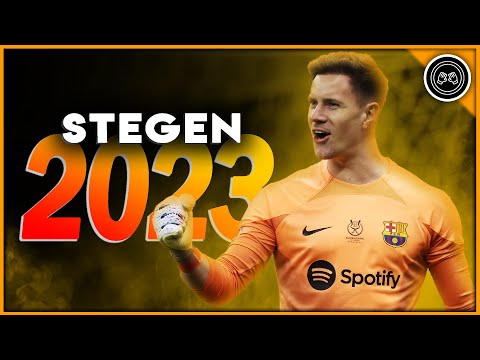 Marc-André ter Stegen 2022/23 ● The Giant ● Incredible Saves &amp; MasterClass in passes | HD