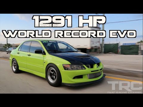 Mitsubishi Evo World Record 1291HP - "The Family Sedan"